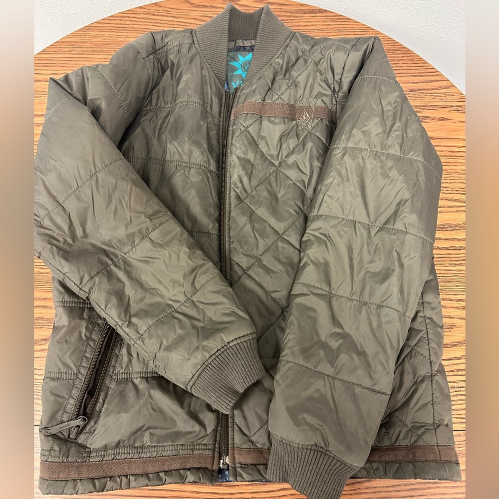Green Volcom Scout jacket size small